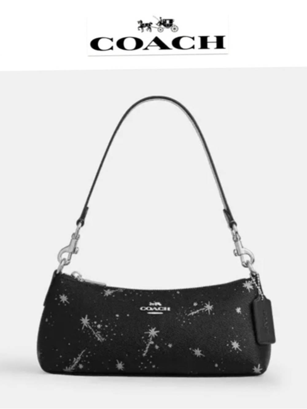 Coach Charlotte Shoulder Bag
With Star Print Style# CCL41. BrandNew With Tag